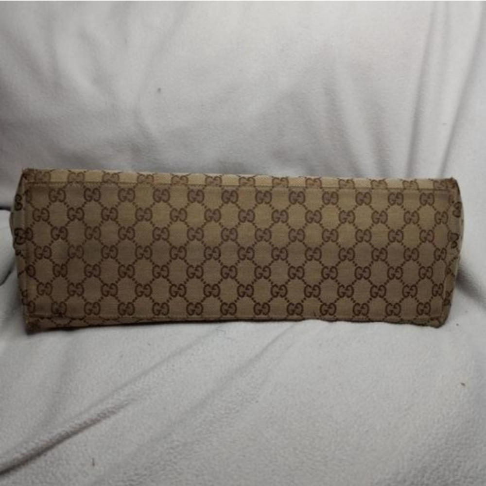 Authentic Gucci GG Monogram Supreme Sherry Web Diaper Tote Bag - Picture 5 of 11
